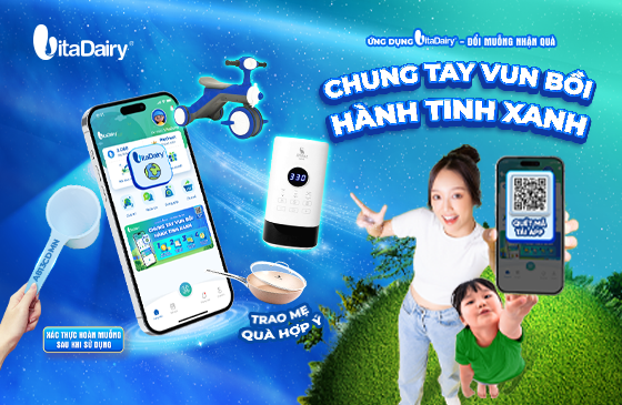 Hành trình Vun bồi Hành tinh xanh của VitaDairy