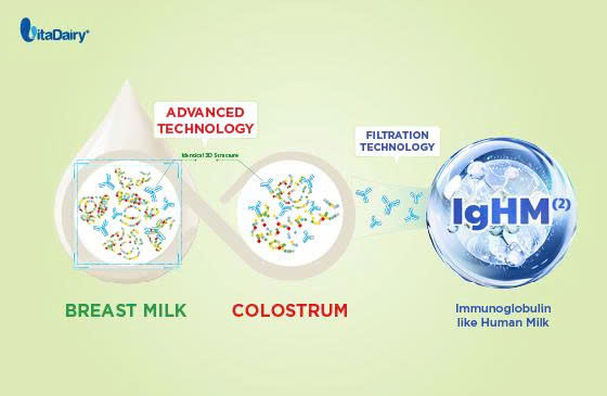 IgHM – Bước đột phá mới trong Dinh dưỡng Miễn dịch