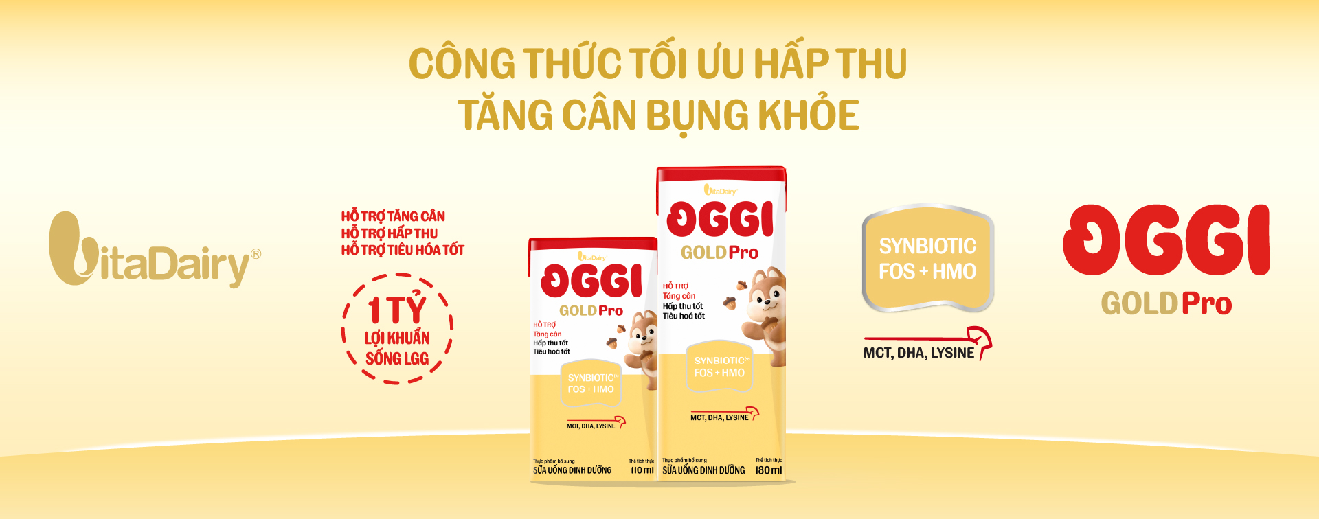 Sữa uống dinh dưỡng Oggi Gold PRO