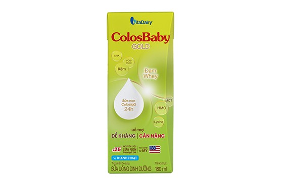 ColosBaby Gold ra mắt diện mạo mới - đồng hành cùng hành trình tăng cân, hỗ trợ tăng cường đề kháng cho trẻ
