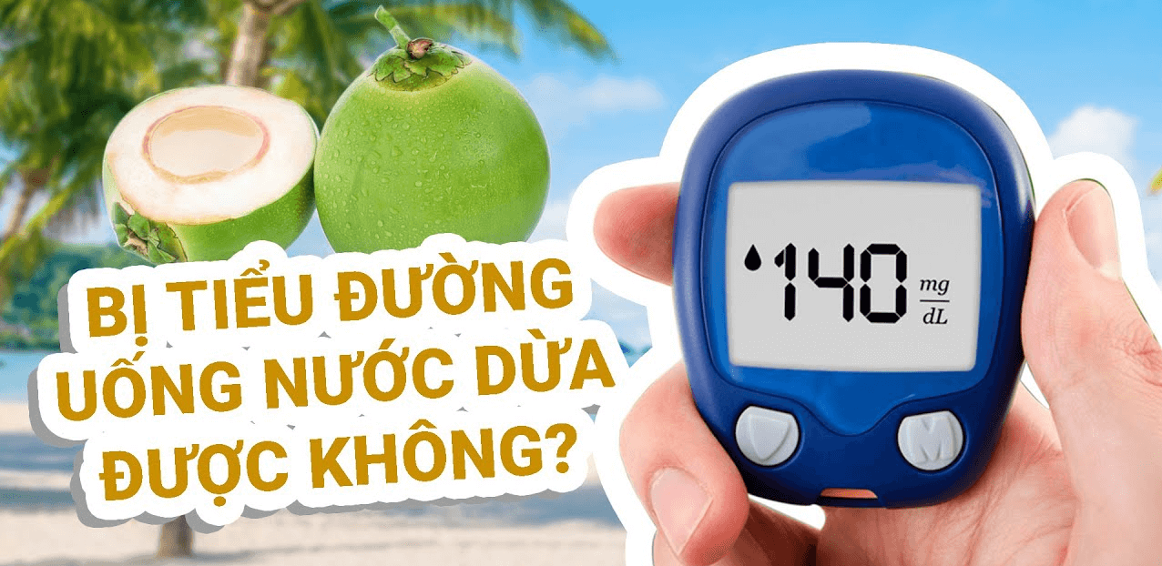 Liệu người bị bệnh tiểu đường có uống được nước dừa không?