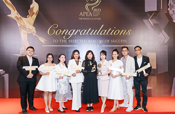 VitaDairy Việt Nam được vinh danh kép tại giải thưởng Doanh nghiệp châu Á - Asia Pacific Enterprise Awards (APEA 2023)