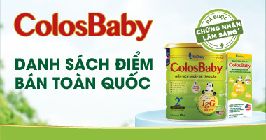 Đến đâu để tìm mua ColosBaby - Giải pháp miễn dịch khỏe cho con mùa dịch?
