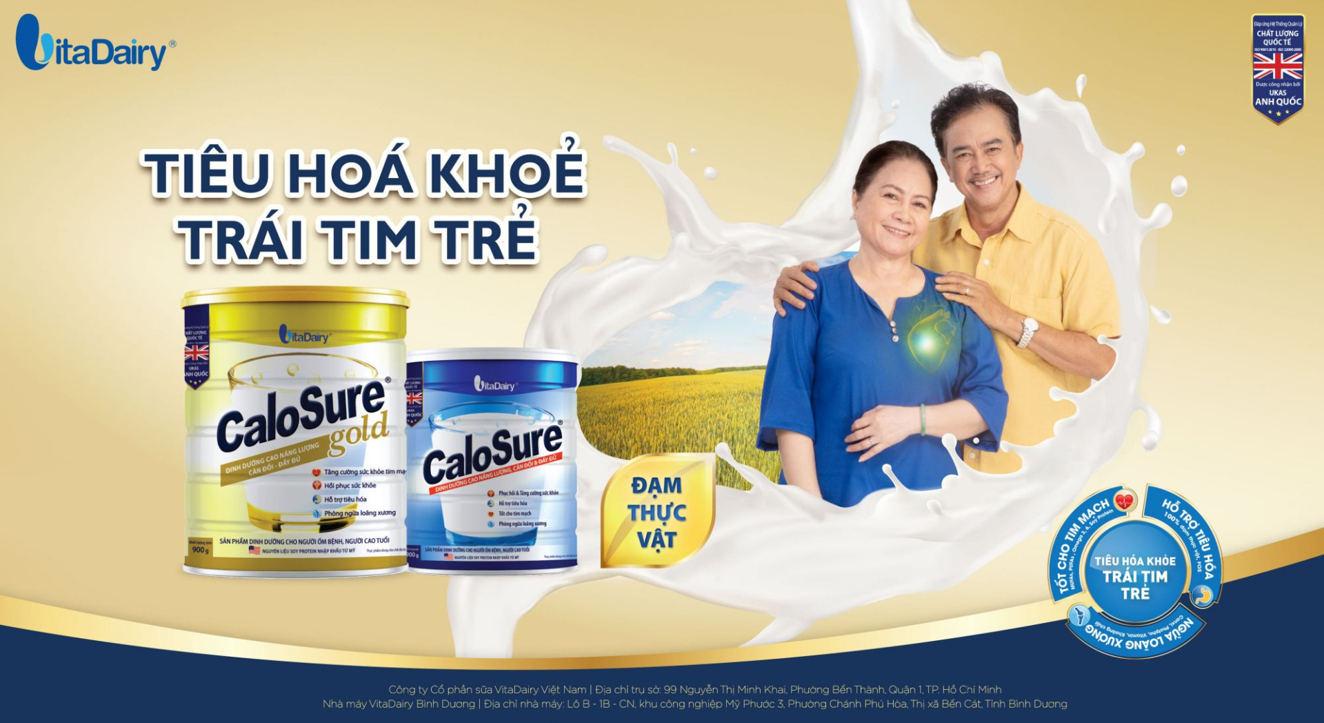 CaloSure Gold giàu năng lượng và dinh dưỡng