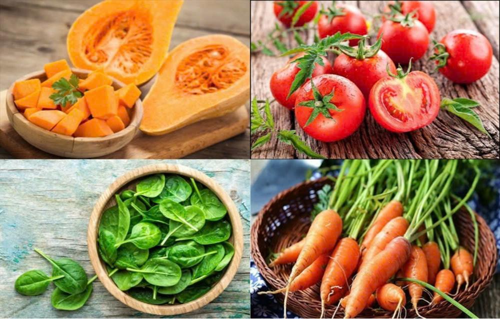 Rau và trái cây chưa được vệ sinh sạch sẽ