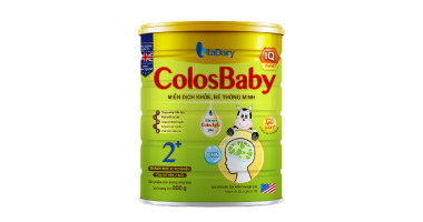 Sản Phẩm Mới Sữa Colosbaby IQ Gold 2+ Giúp Miễn Dịch Khỏe, Bé Thông Minh