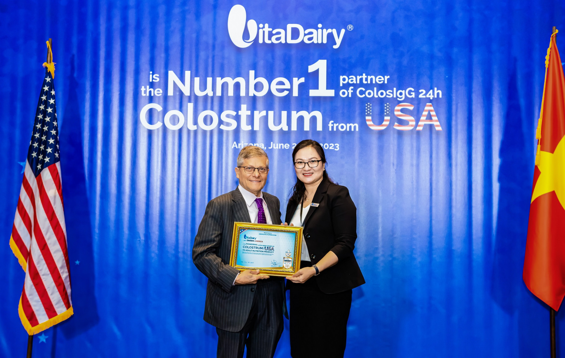 VitaDairy là đối tác số 1 của Tập đoàn sữa non lớn nhất toàn cầu